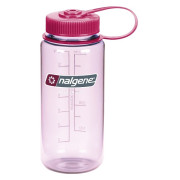 Бутилка Nalgene Wide Mouth 0,5l розов/лилав ClearPink/BeetRed