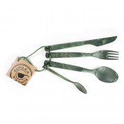 Комплект прибори Kupilka Cutlery зелен Green