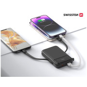 Безжична външна батерия Swissten POWER BANK 10000 mAh PD 20W