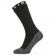 Водоустойчиви чорапи SealSkinz Nordelph черен/сив