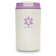 Термос Snow Monkey Buzz 0.28L бял / лилав