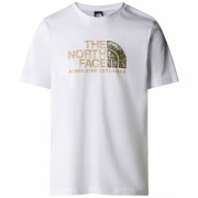 Мъжка тениска The North Face M S/S Rust 2 Tee бял