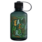 Бутилка Nalgene Narrow Mouth Wild Expressions 500 ml зелен Jade 'Learn 2 Grow'