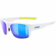 Слънчеви очила Uvex Esntl Urban бял/син White Matt/Mirror Blue