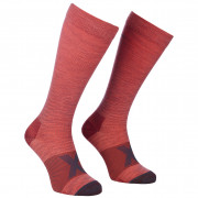 Компресионни чорапи Ortovox Tour Compression Long Socks W червен blush
