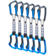 Примки с карабинери Skylotec Lime Set Nylon - pack of 6 сив/син Anthracite/Electricblue