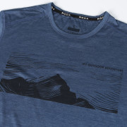 Мъжка тениска MOOA Merino Lyolite Highlander 150 Short