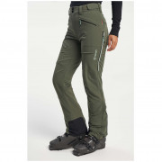 Дамски зимни панталони Tenson Touring Softshell Pant тъмно зелен