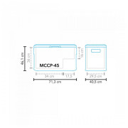 Хладилна кутия Mestic Coolbox Compressor MCCP-45 AC/DC