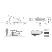 Туристическа палатка Robens Cress 1 Pro