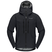 Мъжко яке Norrona trollveggen Gore-Tex Pro light Jacket черен Caviar Black