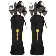 Прибор Ridge Monkey DLX Cutlery Set Twin Pack