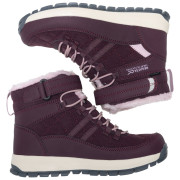 Детски зимни ботуши Regatta Elbourne Junior Fig/Powder Lilac