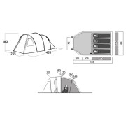 Туристическа палатка Easy Camp Hidra 4