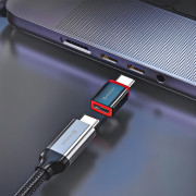 Адаптор Swissten Dataguard With Data Blocking USB-C (Male) / USB-C (Female)