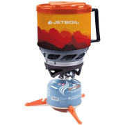 Газов котлон Jet Boil MiniMo® червен оранжев Sunset
