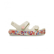 Детски сандали Crocs Crocband Cruiser Glow Confetti Band Sandal Summit White/Guava