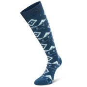 Дамски чорапи Dare 2b Womens Printed Ski Socks син MnltDmFairPn