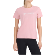 Дамска тениска 4F Tshirt F3495 светло розов Light Pink