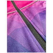 Детско софтшел яке WAMU Mozaika purple