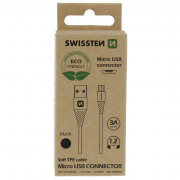 Кабел за зареждане и пренос на данни Swissten USB/MICRO USB