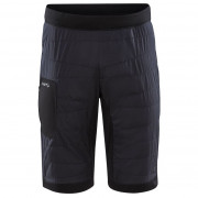 Мъжки зимни къси панталони Craft Core Nordic Training Insulate черен/сив