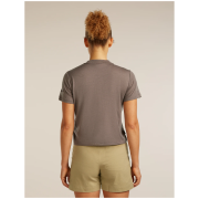 Дамска тениска Icebreaker Merino 150 Tech Lite SS Crop Tee Seed Story