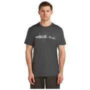 Мъжка тениска Icebreaker Men Merino 150 Tech Lite SS Tee The Peaks