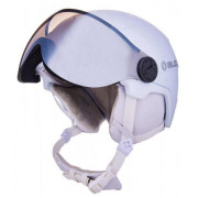 Дамска ски каска Blizzard W2W Double Visor ski helmet бял/сив white matt, smoke lens, mirror