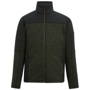 Мъжки суитшърт Regatta Highton Full Zip Midlayer тъмно зелен DarkKhak/Blk
