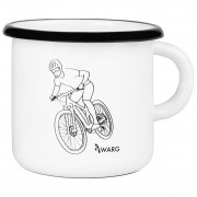 Чаша Warg Cup Cyclist бял