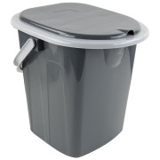 Кошче за отпадъци Bo-Camp Portable toilet square 1pc сив gey