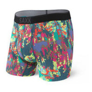 Боксерки Saxx Quest Boxer Brief Fly червен/сив GreenVividForest