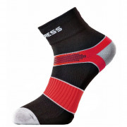 Чорапи Progress Cycling 8CE Cycling черен/червен Black/Red