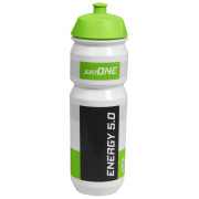 Бутилка за велосипед Just One Energy 5.0 750 ml бял/зелен White/Green