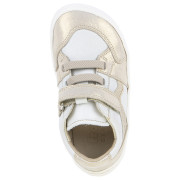 Детски маратонки Frodo Barefoot river White/Gold