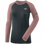 Дамска тениска Dynafit Alpine Pro Long Sleeve Shirt Women розов/зелен