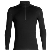 Мъжка тениска Icebreaker Mens 260 Tech LS Half Zip черен Black