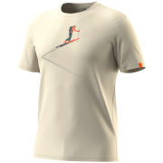 Мъжка тениска Dynafit Graphic Co T-Shirt M бежов 7962 - overcast/TRAILBREAKER