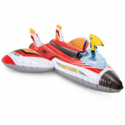 Надуваема играчка Intex Water Gun Plane Ride-Ons 57536NP червен
