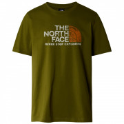Мъжка тениска The North Face M S/S Rust 2 Tee зелен