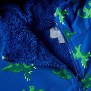 Детски дъждобран Regatta Junior Changing Robe Olymp Blue Dino