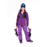 Детски функционален суитшърт Reima Puhku Plum Purple