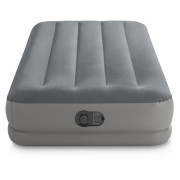 Надуваем дюшек Intex Twin Dura-Beam Prestige Mid-Rise USB Pump