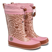 Детски гумени ботуши Affenzahn Rainboot Vegan Puddly Deer розов Deer