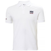Мъжка тениска Helly Hansen Messina Graphic Fitted Polo бял 002 WHITE
