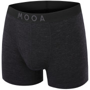 Мъжки боксерки MOOA MerinoSilk 4in черен black melange
