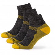 Чорапи Zulu Merino Lite Women 3 pack сив/жълт