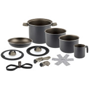 Комплект тенджери Brunner Torralta Ø 22 cm сив/черен