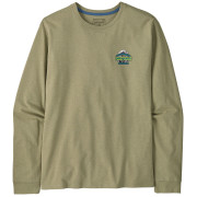 Мъжка тениска Patagonia Long-Sleeved Great Waves Responsibili-Tee зелен Gumtree Green
